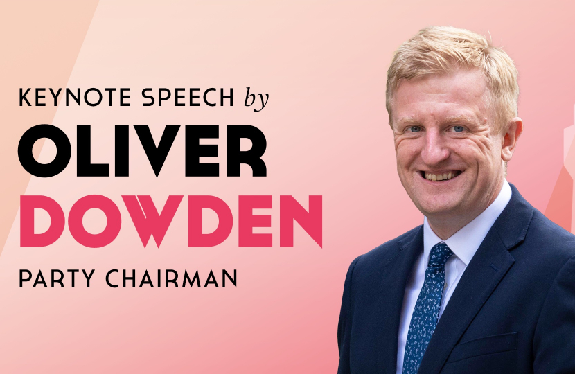 Spring Conference 2022: Address from Party Chairman Oliver Dowden 